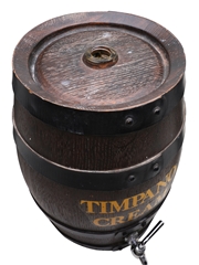 Timpano Cream Serving Barrel Empty 34cm x 21cm