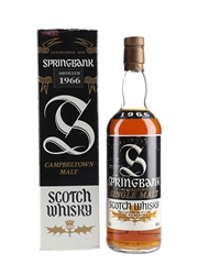 Springbank 1966 Bottled 1980s 75cl / 46%