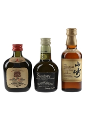 Suntory Special Reserve 70th Anniversary, Very Rare Old & Yamazaki 12