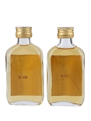 Clynelish 12 Year Old & Glenury Royal 12 Year Old Bottled 1980s & 1990s 2 x 5cl / 40%
