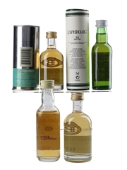 Assorted Islay Single Malt Scotch Whisky  4 x 5cl