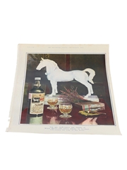 White Horse Whisky Advertising Print