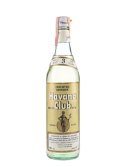 Havana Club 3 Year Old Light Dry Bottled 1970s-1980s 75cl / 40%