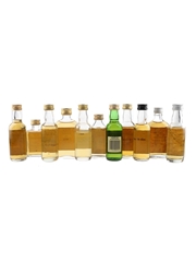 Assorted Blended Malt Scotch Whisky & Glen Mhor 8 Year Old  11 x 5cl