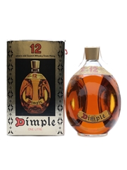 Dimple De Luxe 12 Years Old Bottled 1980s 1 Litre