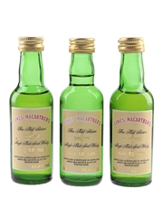 Benrinnes 12 Year Old, Dufftown 13 Year Old & Glen Keith 21 Year Old Bottled 1991 - James MacArthur's 3 x 5cl