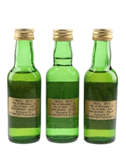 Benrinnes 12 Year Old, Dufftown 13 Year Old & Glen Keith 21 Year Old Bottled 1991 - James MacArthur's 3 x 5cl