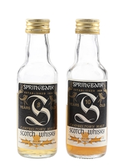 Springbank 8 & 10 Year Old Bottled 1980s 2 x 5cl / 46%
