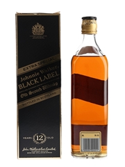 Johnnie Walker Black Label 12 Year Old Extra Special 12 Year Old Bottled 1980s 75cl / 40%