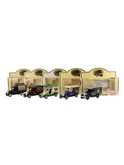 Set of Five Collectible Model Vans