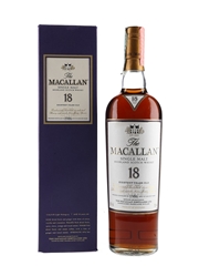 Macallan 18 Year Old Distilled 1986 and Earlier 70cl / 43%