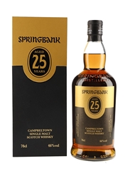Springbank 25 Year Old Bottled 2023 70cl / 46%