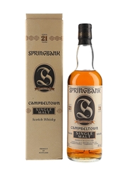 Springbank 21 Year Old