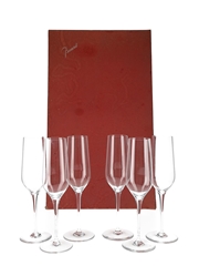 Baccarat Crystal Champagne Flutes