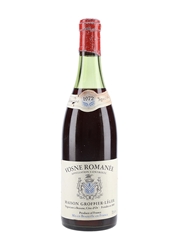 1972 Vosne Romanee Reserve Speciale