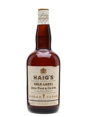 Haig's Gold Label Spring Cap Bottled 1950s 75.7cl / 40%