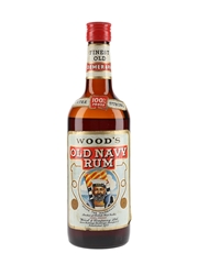Wood's 100 Demerara Old Navy Rum Bottled 1960s 75cl / 57%