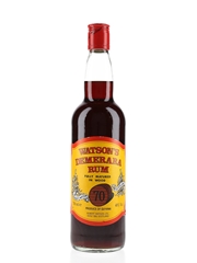 Robert Watson's Demerara Rum Bottled 1980s 70cl / 40%