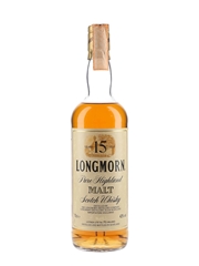 Longmorn 15 Year Old Bottled 1980s - WaxOr 75cl / 43%