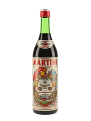 Martini Rosso Vermouth Bottled 1970s - Duty Free 100cl / 17%