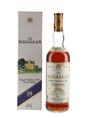 Macallan 1974 18 Year Old Bottled 1992 - Giovinetti 70cl / 43%