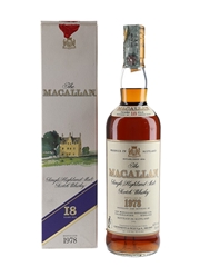 Macallan 1978 18 Year Old Bottled 1996 - Giovinetti 70cl / 43%