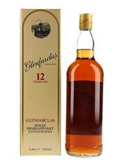 Glenfarclas 12 Year Old Bottled 1980s - Duty Free 100cl / 43%