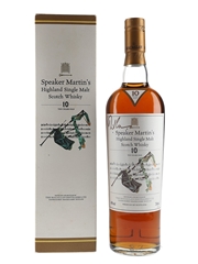 Macallan 10 Year Old - Signed By Prime Minister David Cameron Bottled 2000s - Speaker Martin's 70cl / 40%