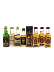 Assorted Single Malt Scotch Whisky  7 x 5cl