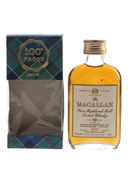 Macallan 10 Year Old 100 Proof Bottled 1970s - Gordon & MacPhail 4cl / 57%