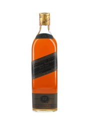 Johnnie Walker Black Label 12 Year Old Bottled 1970s - Somerset Importers, New York 75.7cl / 43.4%