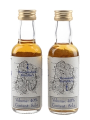 Bowmore 12 Year Old & Bunnahabhain 12 Year Old The Whisky Connoisseur 2 x 5cl / 40%