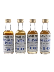 Highland Park 8 Year Old, Talisker 10 Year Old, Jura 10 Year Old & Tobermory 10 Year Old