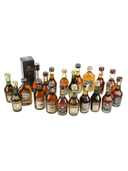 Assorted Martell Cognac  20 x 3cl-5cl / 40%