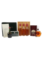 Bisquit XO Excellence, Duboigalant & Courvoisier 3 Star Luxe  5 x 5cl / 40%