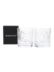 Macallan Tumblers Glencairn Crystal 2 x 9cm Tall