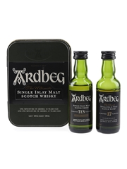 Ardbeg The Ultimate Set 10 & 17 Year Old Bottled 2001 2 x 5cl