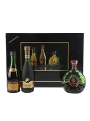 Remy Martin Cognac Set Bottled 1980s - VSOP, Centaure Napoleon & Centaure 3 x 5cl / 40%
