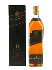 Johnnie Walker 15 Year Old Pure Malt Green Label Bottled 1990s 100cl / 43%