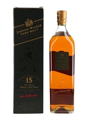 Johnnie Walker 15 Year Old Pure Malt Green Label Bottled 1990s 100cl / 43%