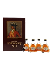 Hennessy XO Bottled 1980s - Hong Kong Duty Free 4 x 5cl / 40%