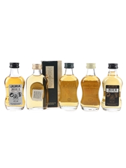Isle Of Jura Origin 10 Year Old, Superstition, 8 & 10 Year Old  5 x 5cl