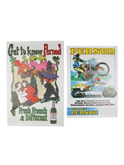 Pernod Advertising Prints  63cm x 44.5cm & cm & 75.5cm x 50.5cm