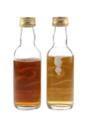 Springbank 12 Year Old & 15 Year Old Bottled 1980s 2 x 5cl / 46%