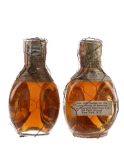 Haig's Dimple Spring Cap Bottled 1930s - 1940s 2 x 4.7cl / 43.4%