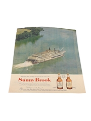 Sunny Brook Brand Advertising Print 1950s 35cm x 26cm