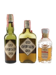 Dawson's Special 8 Year Old, Special & Old Curio Bottled 1950s - Julius Wile Sons & Co. 3 x 4.7cl / 43.4%