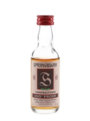 Springbank 12 Year Old 100 Proof Bottled 1990s 5cl / 57%