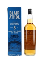 Blair Athol 8 Year Old Bottled 1970s 75.7cl / 40%