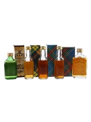 Assorted Speyside Single Malt Whisky Bottled 1970s-1980s 5 x 4.7cl-5cl